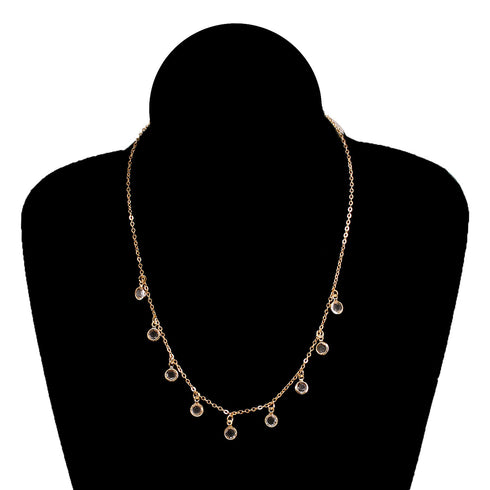 Simple Little Diamond Necklace For Women - ROUTINE FASHION